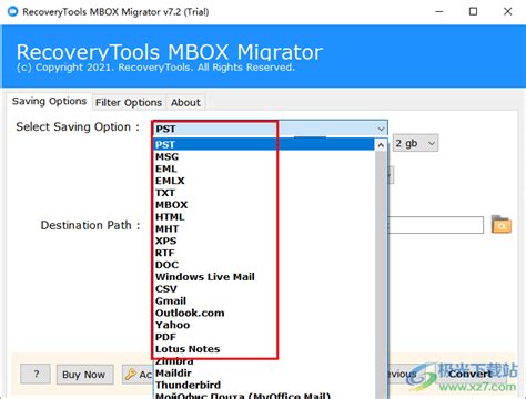 RecoveryTools MBOX Migrator 8.2