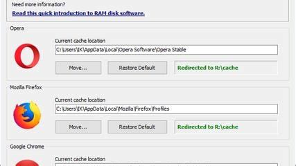 SoftPerfect Cache Relocator 1.8