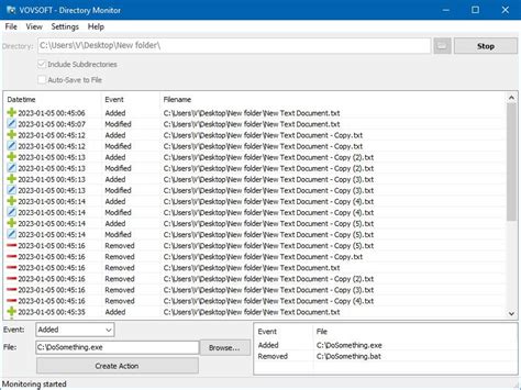 VovSoft Directory Monitor 2.0